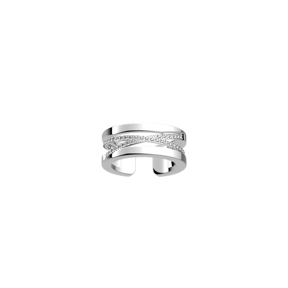 Ring Les Georgettes Woman Les Précieuses - Liens in Brass Cubic Zirconia 1736-208-054 - 1736-208-054